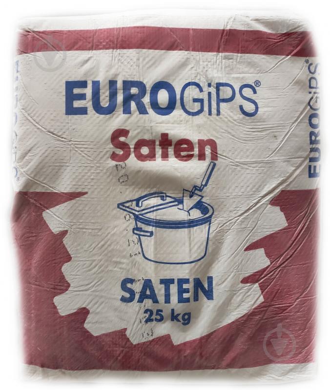 Шпаклевка EUROGIPS Saten 25 кг - фото 1