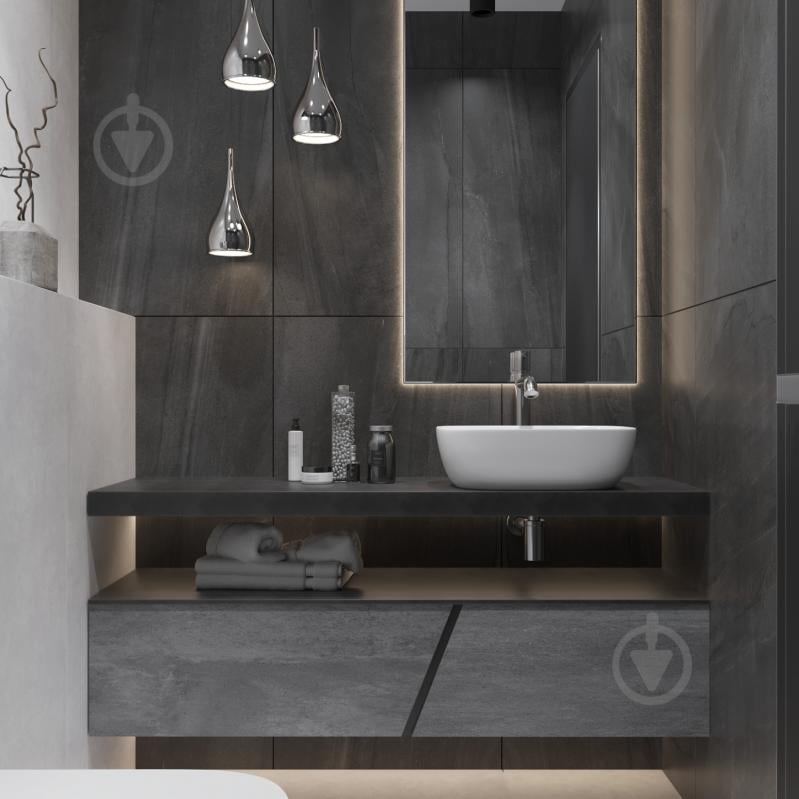 Умивальник Helmken 49346000 3 в 1: прямокутний 46 см, із сифоном і донним клапаном Сlick-clack, хром - фото 6 Умивальник Helmken 49346000 3 в 1: прямокутний 46 см, із сифоном і донним клапаном Сlick-clack, хром - фото 6