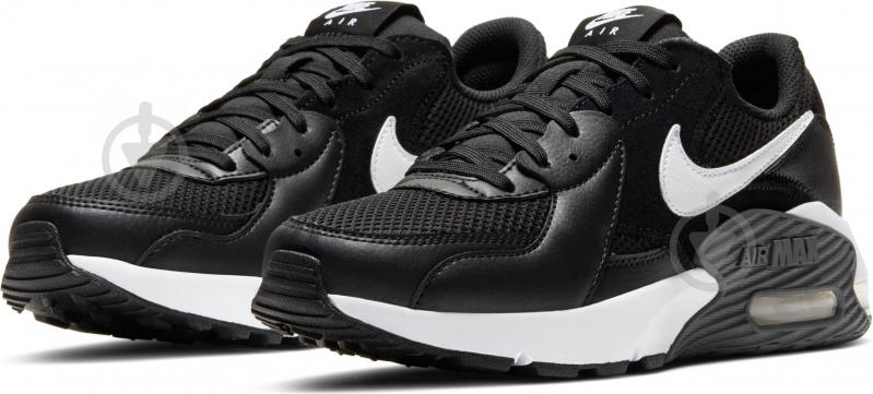 Кроссовки женские Nike AIR MAX EXCEE CD5432-003 р.40 черно-белые - фото 1