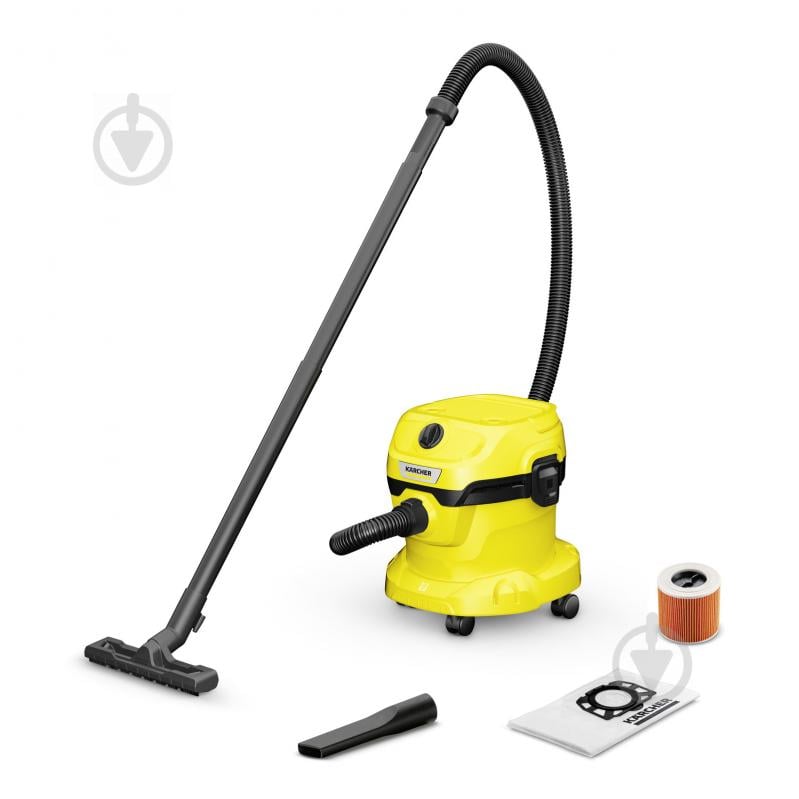 Пылесос хозяйственный Karcher WD 2 PLUS V-12/4/18/C 1.628-009.0 - фото 1