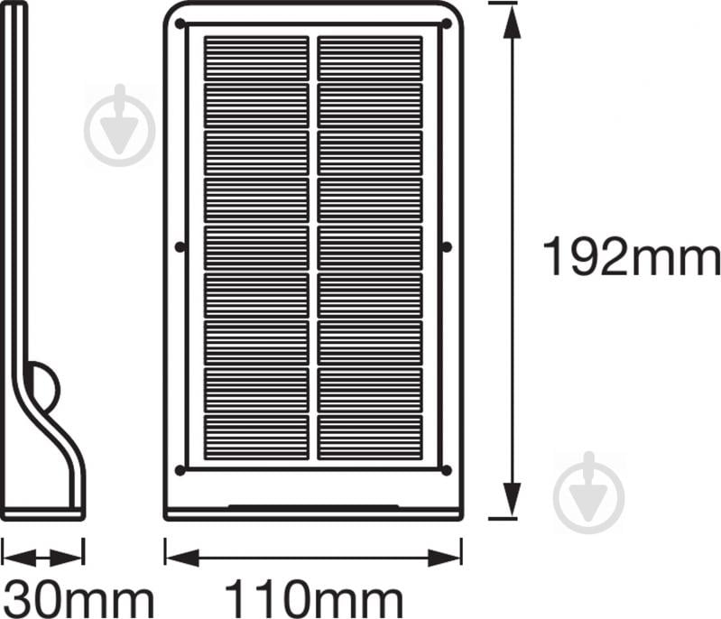 Светильник на солнечной батарее Ledvance Doorled Solar 3 Вт IP44 темное серебро - фото 4