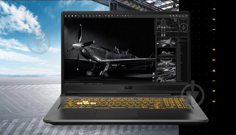 Ноутбук Asus TUF Gaming F15 FX506HM-HN004 15,6" (90NR0754-M01050) graphite black - фото 21