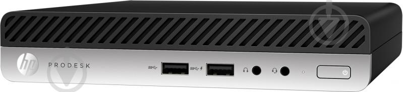 Системный блок HP ProDesk 400 G5 Mini (7PG50EA) black - фото 1