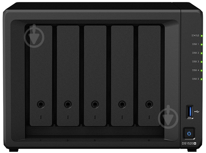 Сетевое хранилище Synology DS1520+ - фото 1