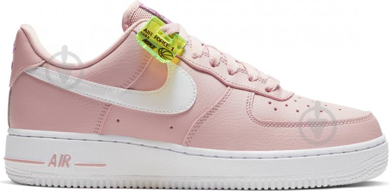 Кроссовки женские демисезонные Nike Air Force 1 '07 SE CI3446-200 р.36,5 розовые - фото 3