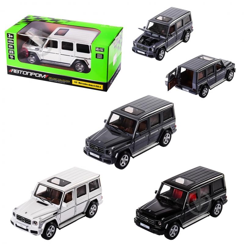 Автомобіль Автопром 1:32 Mercedes-Benz G 350 d 68436 - фото 1