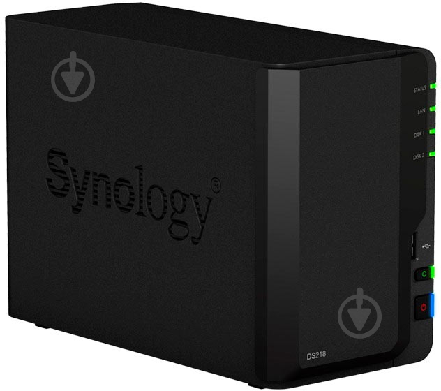 Сетевое хранилище Synology DS218 - фото 2