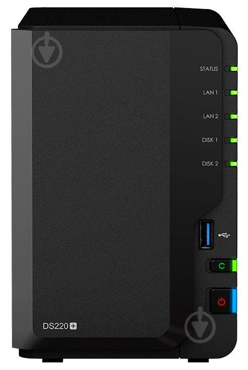 Сетевое хранилище Synology DS220+ - фото 1