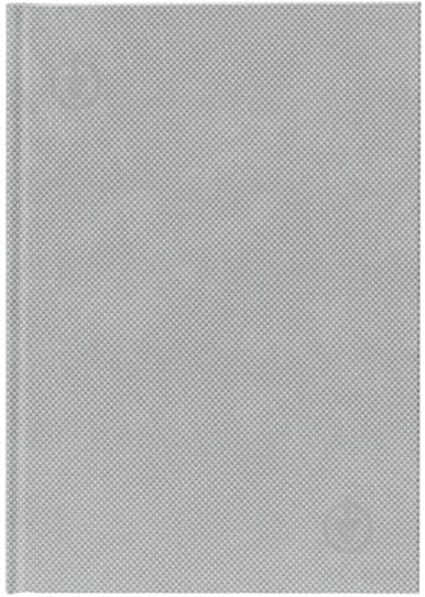 Щоденник недатований Агенда Torino А5 320 сторінок срібний 73-796 32 92 - фото 1