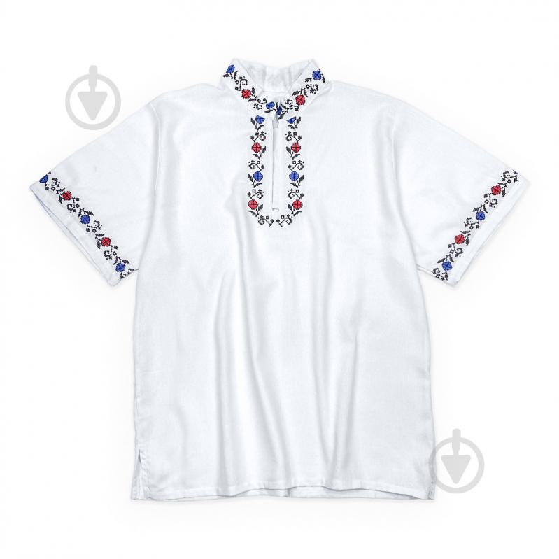 Вышиванка для мальчиков Dexter`s Timeless Threads р.140 белый d1312-1 - фото 1