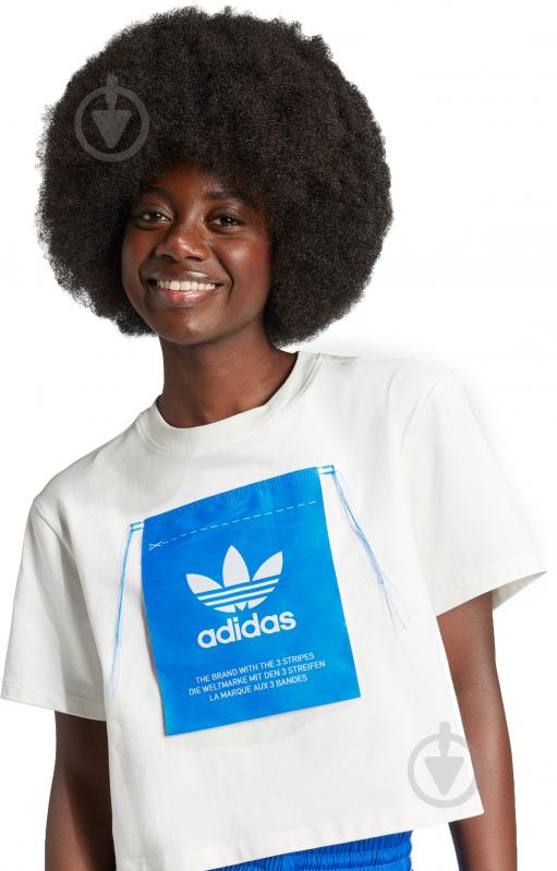 Футболка Adidas KSENIA GFX TEE IW5662 р.M білий - фото 4