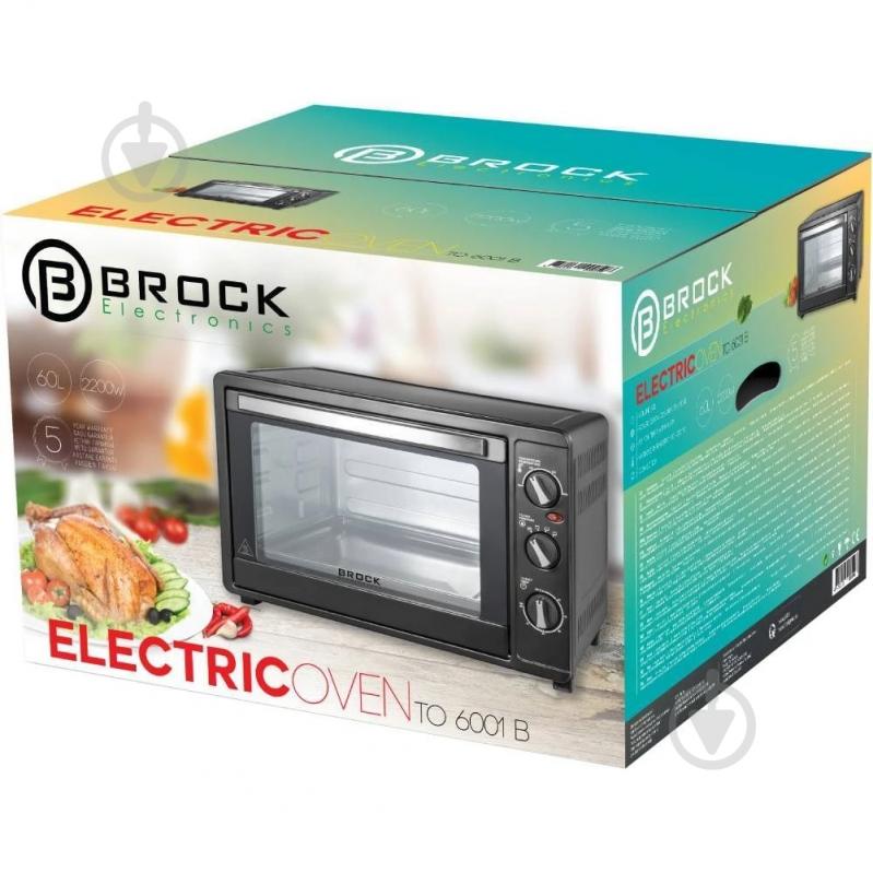 Электрическая печь Brock TO 6001 B - фото 2 Электрическая печь Brock TO 6001 B - фото 2