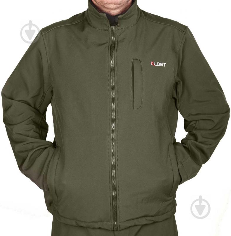 Куртка Klost Soft Shell Тур мембрана 5000/5000 р. XXXXL khaki 5010 - фото 3