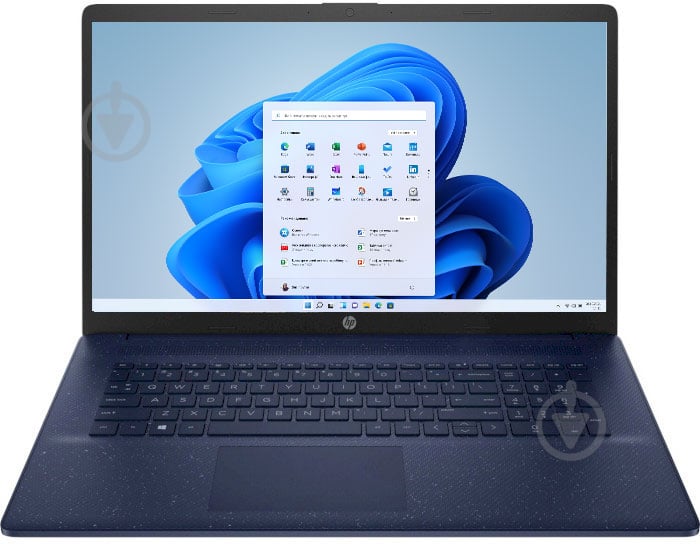 Ноутбук HP Laptop 17-cp0215nw 17,3" (5T616EA) evening blue - фото 1