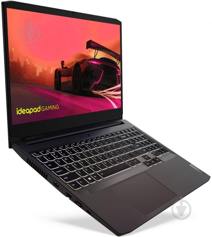 Ноутбук Lenovo IdeaPad Gaming 3 15ACH 15,6" (82K200XKRA) shadow black - фото 7