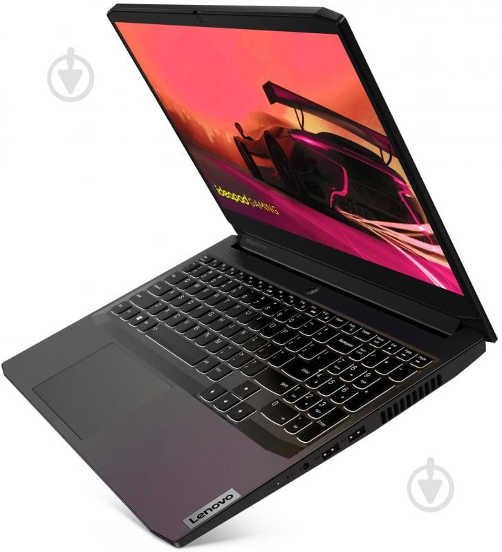 Ноутбук Lenovo IdeaPad Gaming 3 15ACH 15,6" (82K200XKRA) shadow black - фото 4