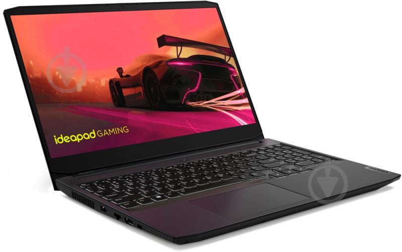 Ноутбук Lenovo IdeaPad Gaming 3 15ACH 15,6" (82K200XKRA) shadow black - фото 2