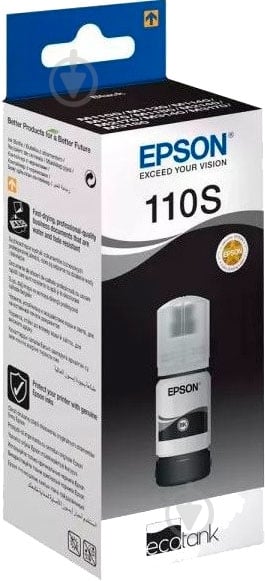 Чернила Epson 110S C13T01L14A черный - фото 3 Чернила Epson 110S C13T01L14A черный - фото 3