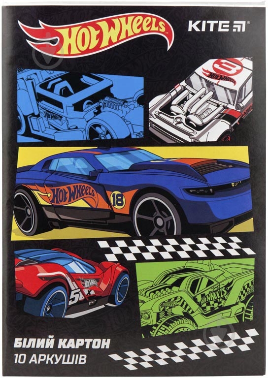 Картон белый Hot Wheels HW19-254 - фото 1