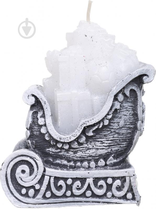 Свеча Сани с подарками 13 см Pako-If - фото 2