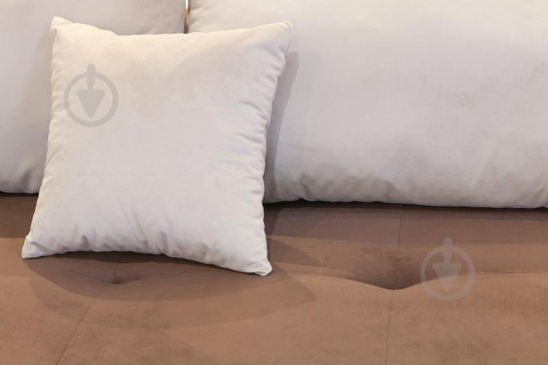 Диван угловой Embawood Дейли правый коричневыйбежевый 2950x2150x835 мм - фото 5