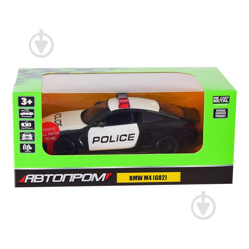 Автомобиль Автопром 1:32 BMW M4 G82 68701J - фото 4