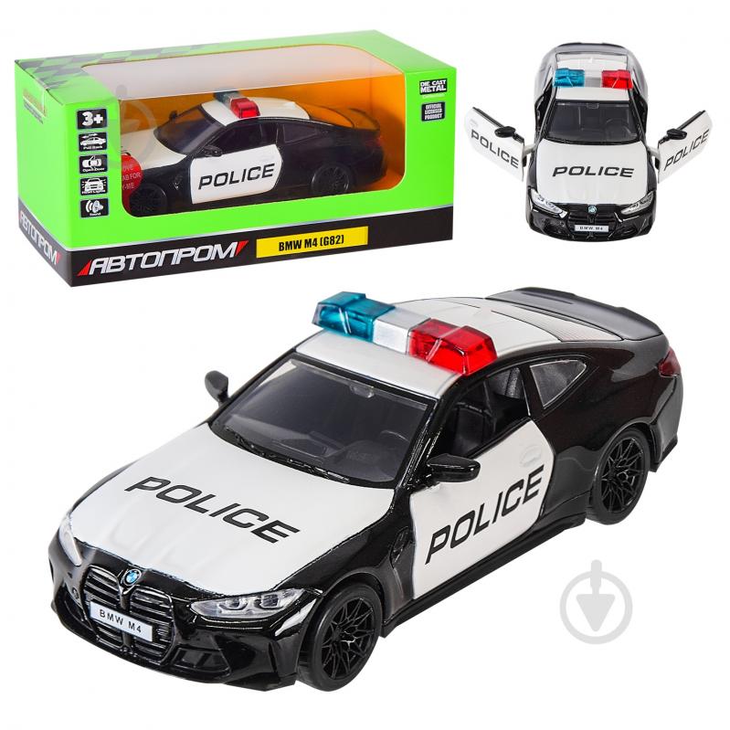 Автомобиль Автопром 1:32 BMW M4 G82 68701J - фото 1