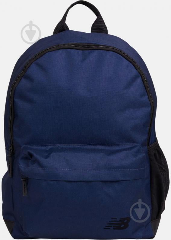 Рюкзак New Balance Essential Backpack LAB53511NNY 17 л синий - фото 1 Рюкзак New Balance Essential Backpack LAB53511NNY 17 л синий - фото 1