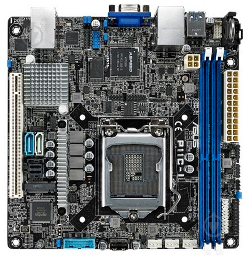 Материнская плата Asus P11C-I (Socket 1151, Intel C242, mini ATX) - фото 1