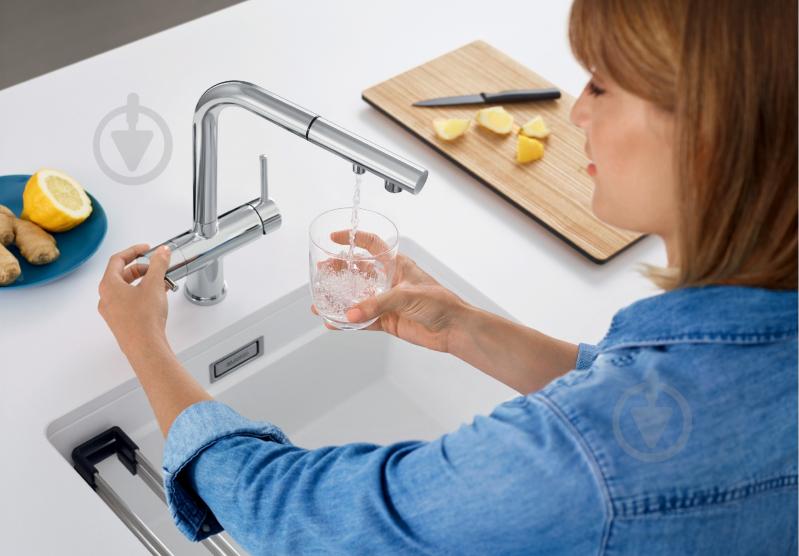 Змішувач для кухні Blanco 525200 FONTAS-S ІІ АНТРАЦИТ - фото 3 Змішувач для кухні Blanco 525200 FONTAS-S ІІ АНТРАЦИТ - фото 3