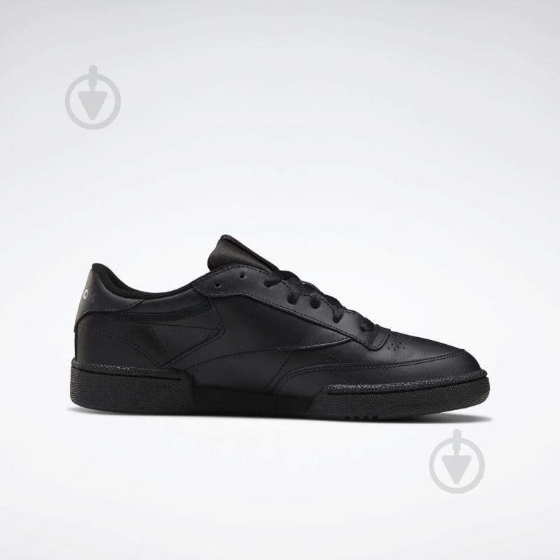 Кроссовки мужские демисезонные Reebok CLUB C 85 AR0454 р.36,5 черные - фото 2