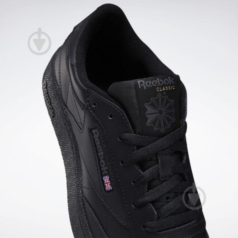 Кроссовки мужские демисезонные Reebok CLUB C 85 AR0454 р.36,5 черные - фото 8