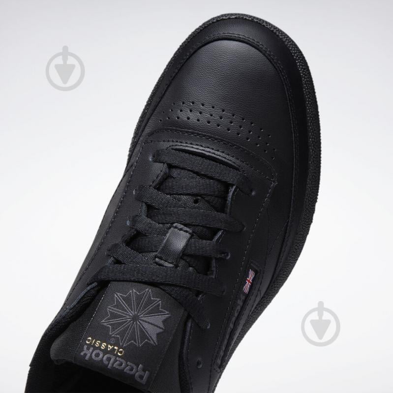 Кроссовки мужские демисезонные Reebok CLUB C 85 AR0454 р.36,5 черные - фото 9