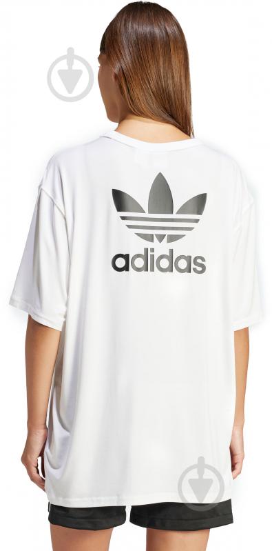 Футболка Adidas TREFOIL TEE IR8064 р.S белый - фото 2