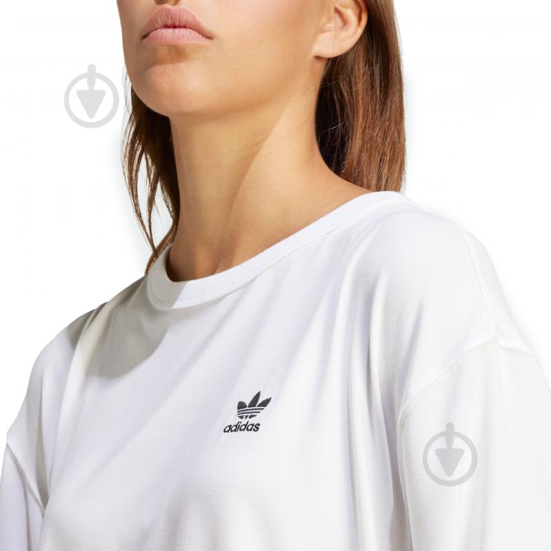 Футболка Adidas TREFOIL TEE IR8064 р.S белый - фото 3