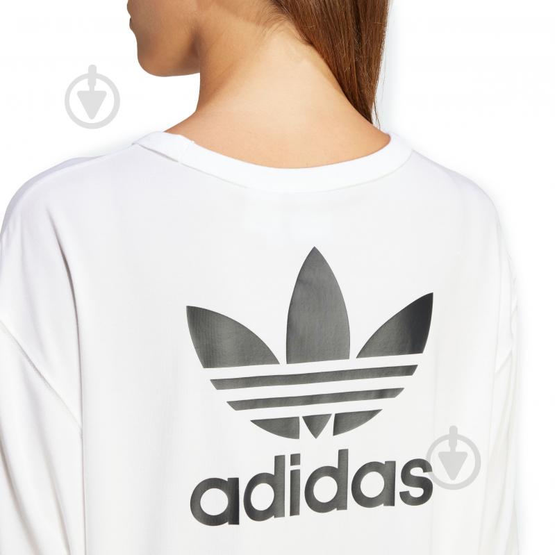 Футболка Adidas TREFOIL TEE IR8064 р.S белый - фото 4