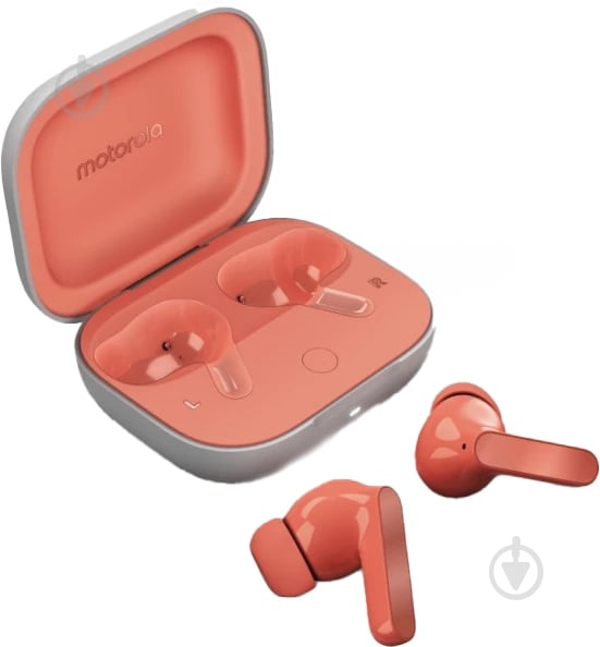 Наушники Motorola Moto Buds (PG38C05750) coral peach (1060501) - фото 3