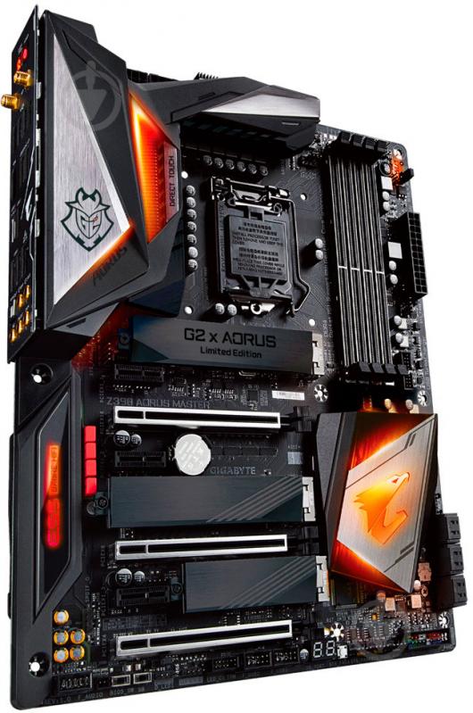 Материнська плата Gigabyte Z390 AORUS MASTER G2 Edit (Socket 1151, Intel Z390, ATX) - фото 1