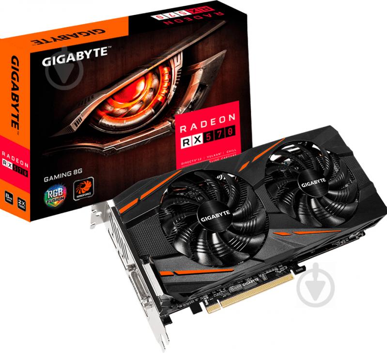 Відеокарта Gigabyte Radeon RX 570 8GB GDDR5 256bit (GV-RX570GAMING-8GD) - фото 6