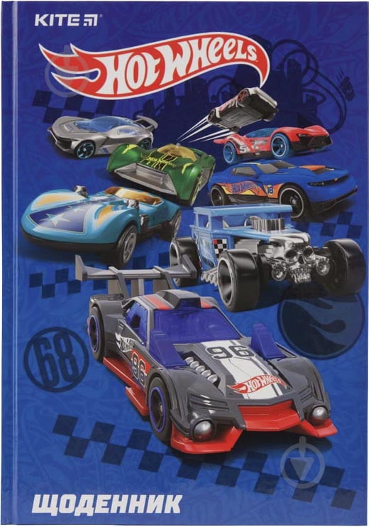 Дневник школьный Hot Wheels, твердая обложка HW19-262-2 - фото 1