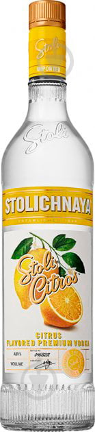 Горілка Stolichnaya Citros 37.5% 0,7 л - фото 1