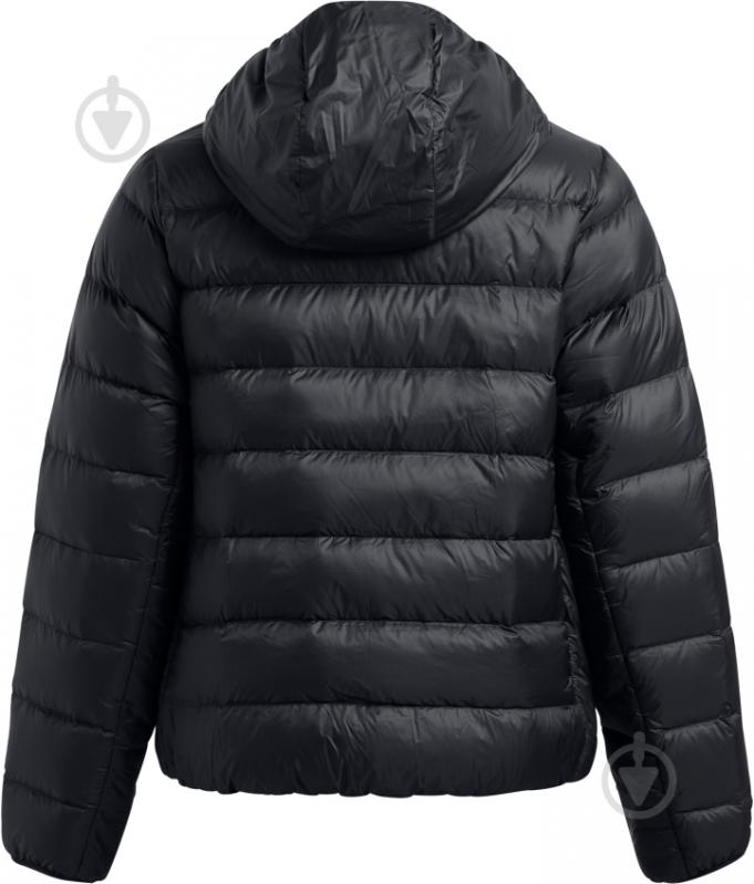 Пуховик жіночий зимовий Under Armour LEGEND DOWN HOODED JACKET 1385852-001 р.XL чорний - фото 7