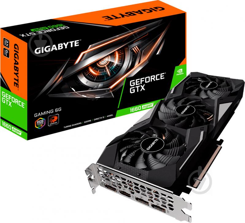 Видеокарта Gigabyte GeForce GTX 1660 Super Super 6GB GDDR6 192bit (GV-N166SGAMING-6GD) - фото 9