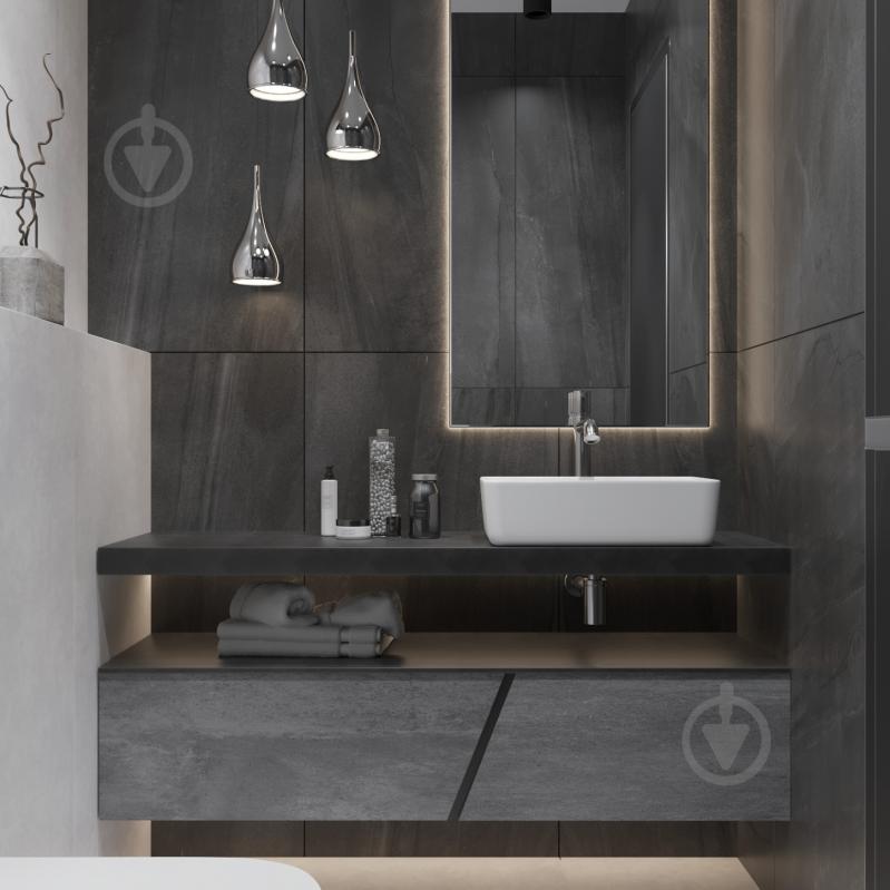 Умывальник Helmken 67448000 2 в 1: прямоугольный 48 см с донным клапаном Сlick-clack, хром - фото 8 Умывальник Helmken 67448000 2 в 1: прямоугольный 48 см с донным клапаном Сlick-clack, хром - фото 8