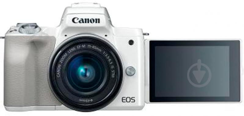 Фотокамера Canon EOS M50 + 15-45 IS STM KIT white (2681C057) - фото 10