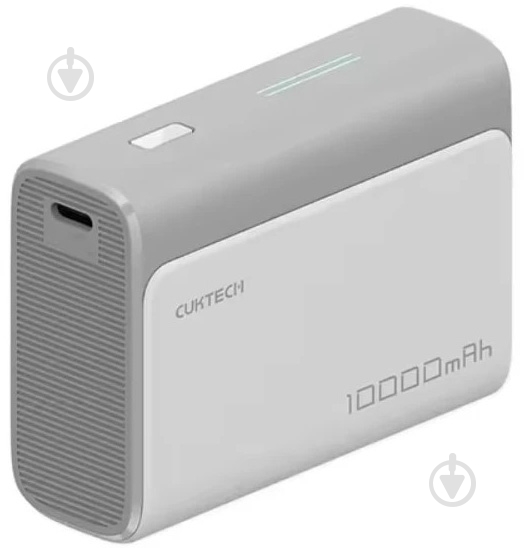 Повербанк CUKTECH PB100 10000 mAh grey (1076216) - фото 1