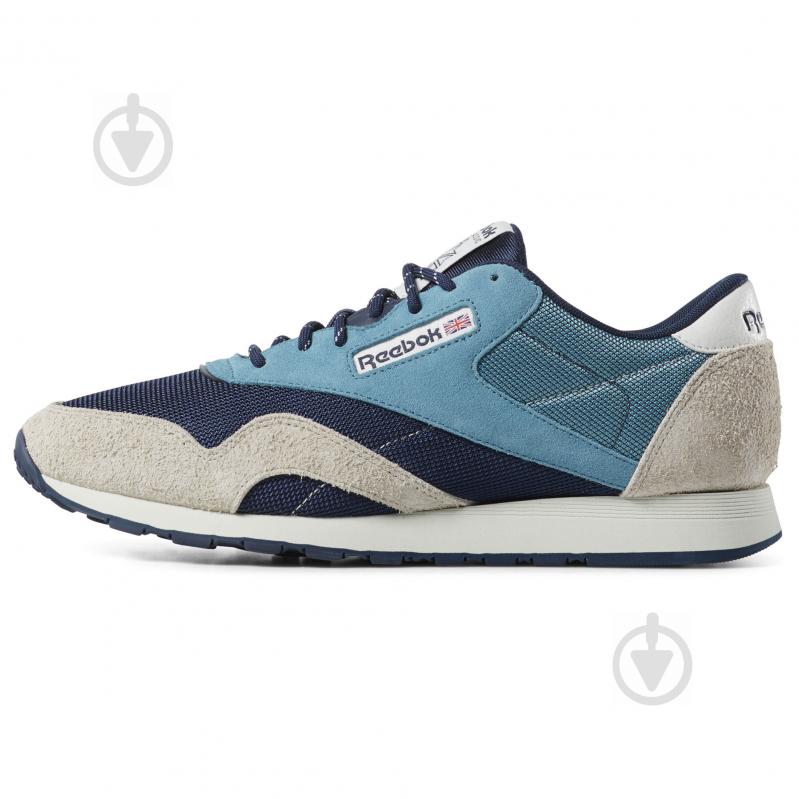 Кросівки чоловічі демісезонні Reebok CL NYLON MU CN7196 р.45 сині - фото 2