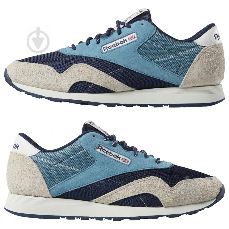 Кросівки чоловічі демісезонні Reebok CL NYLON MU CN7196 р.45 сині - фото 7