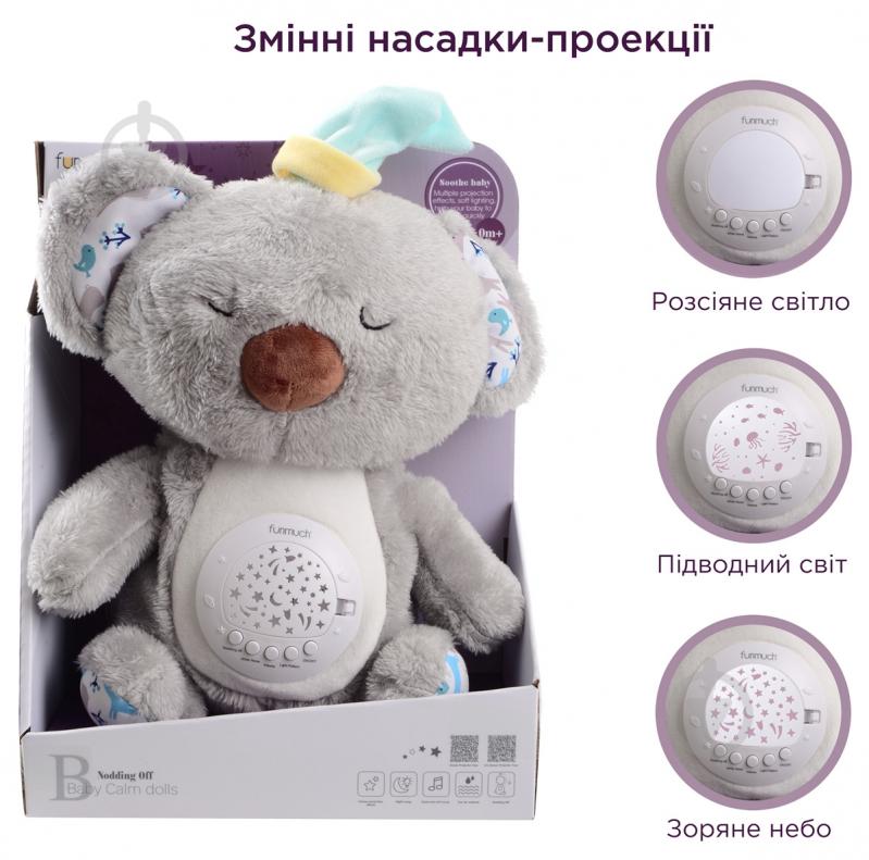 Нічник Funmuch Коала з функцією колисання різнокольоровий FM666-76 - фото 2 Нічник Funmuch Коала з функцією колисання різнокольоровий FM666-76 - фото 2
