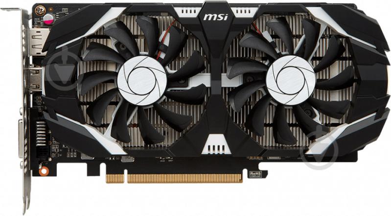 Видеокарта MSI GeForce GTX 1050 Ti 4GB GDDR5 128bit (GTX 1050 Ti 4GT OC) - фото 1